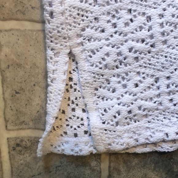 Michael Kors Crochet Lace Up Sleeveless Top NWT - Picture 6 of 8